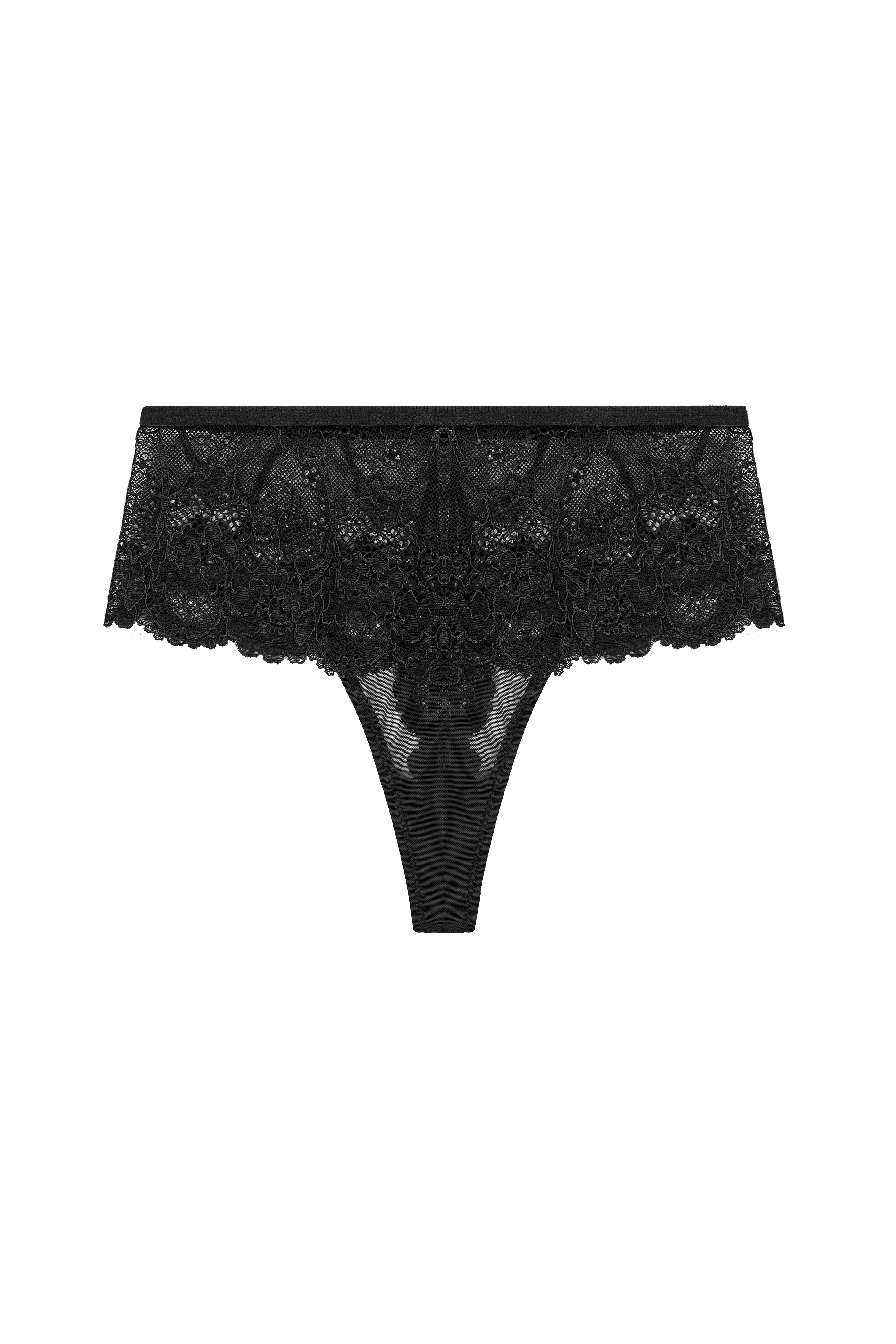 Brazilian Thong Jade Black