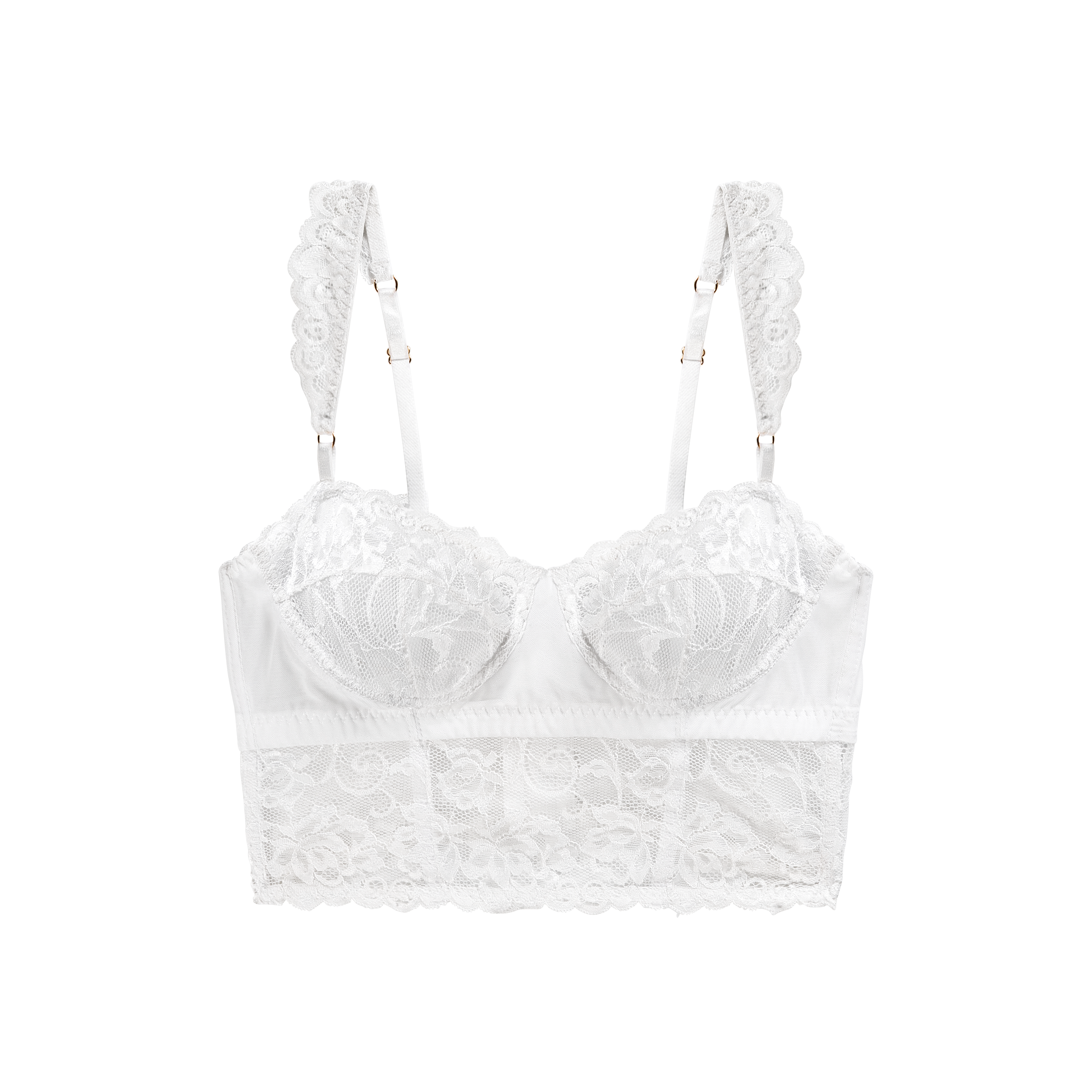 Olivia White Bralette