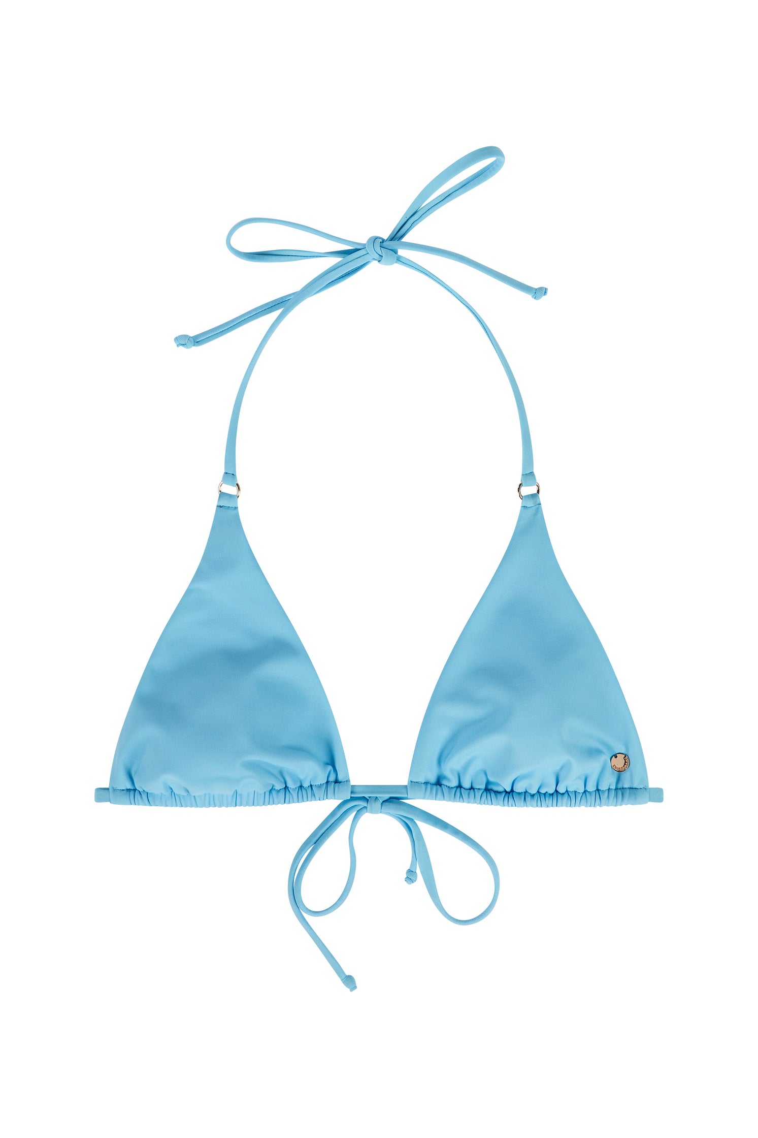 Triangle bikini top Iris light Blue