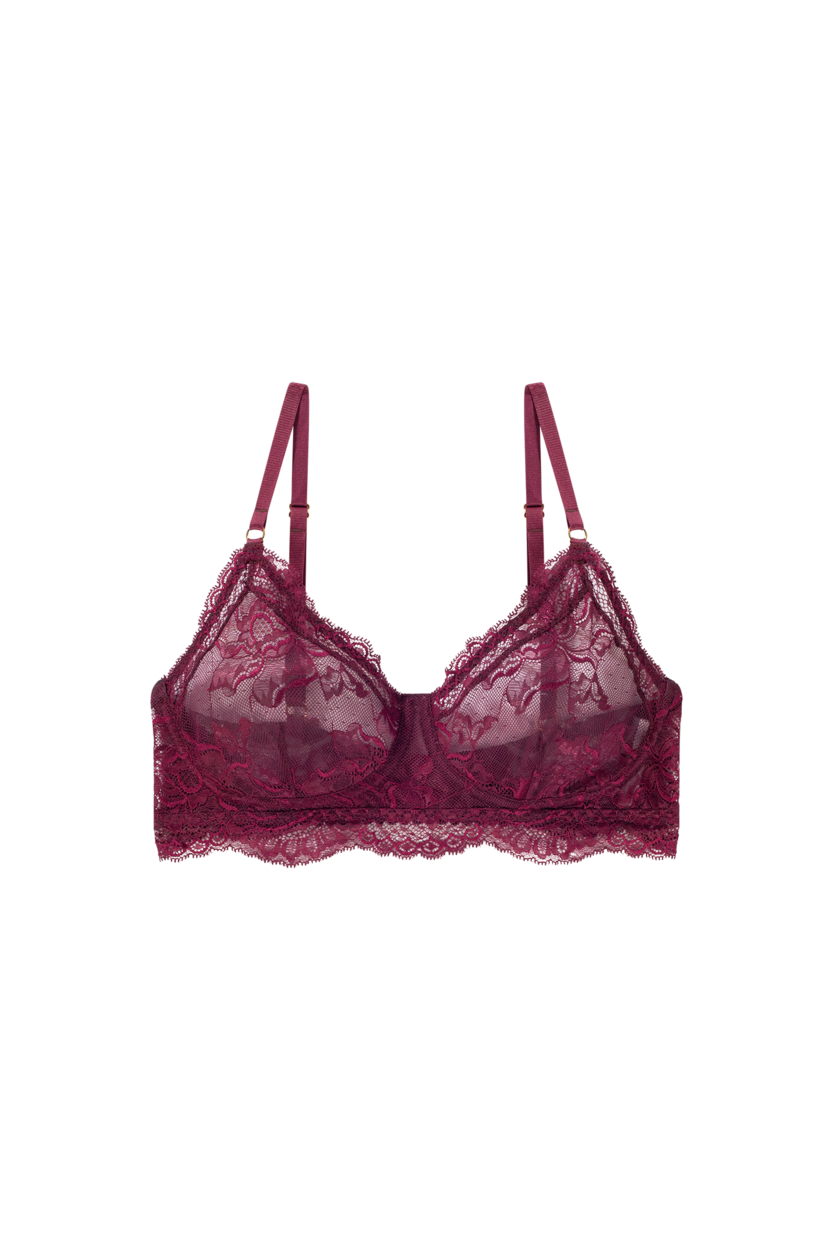 Bralette Lune Bordeaux