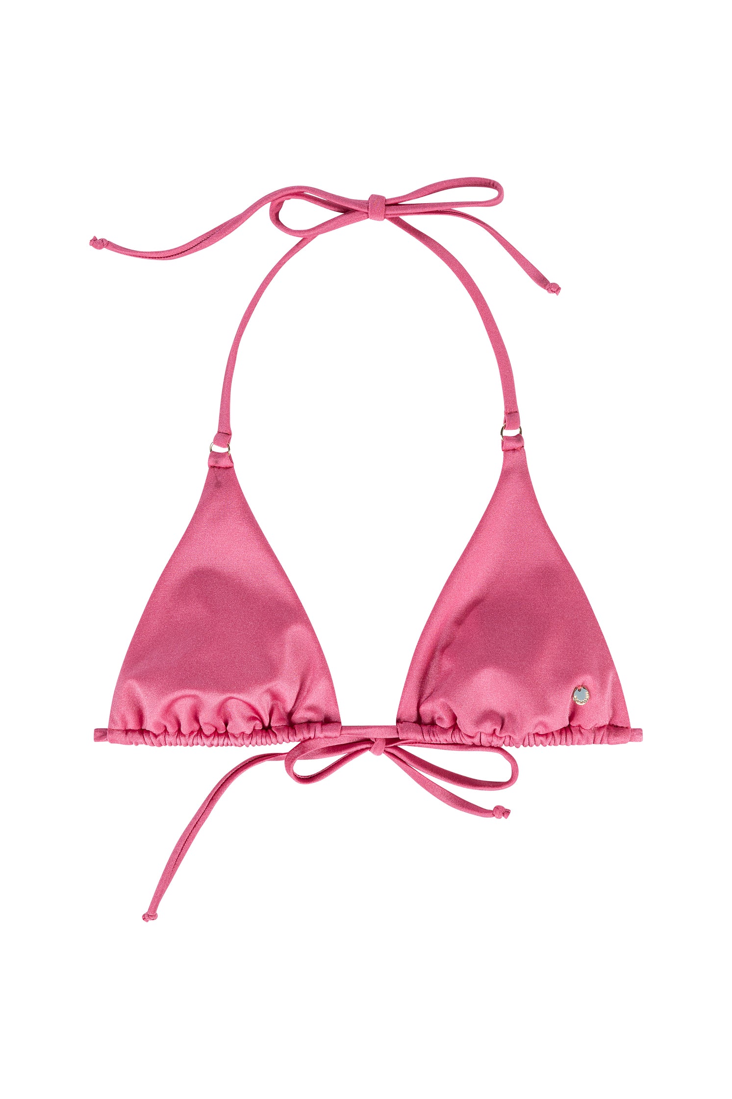 Triangle bikini top Iris Pink