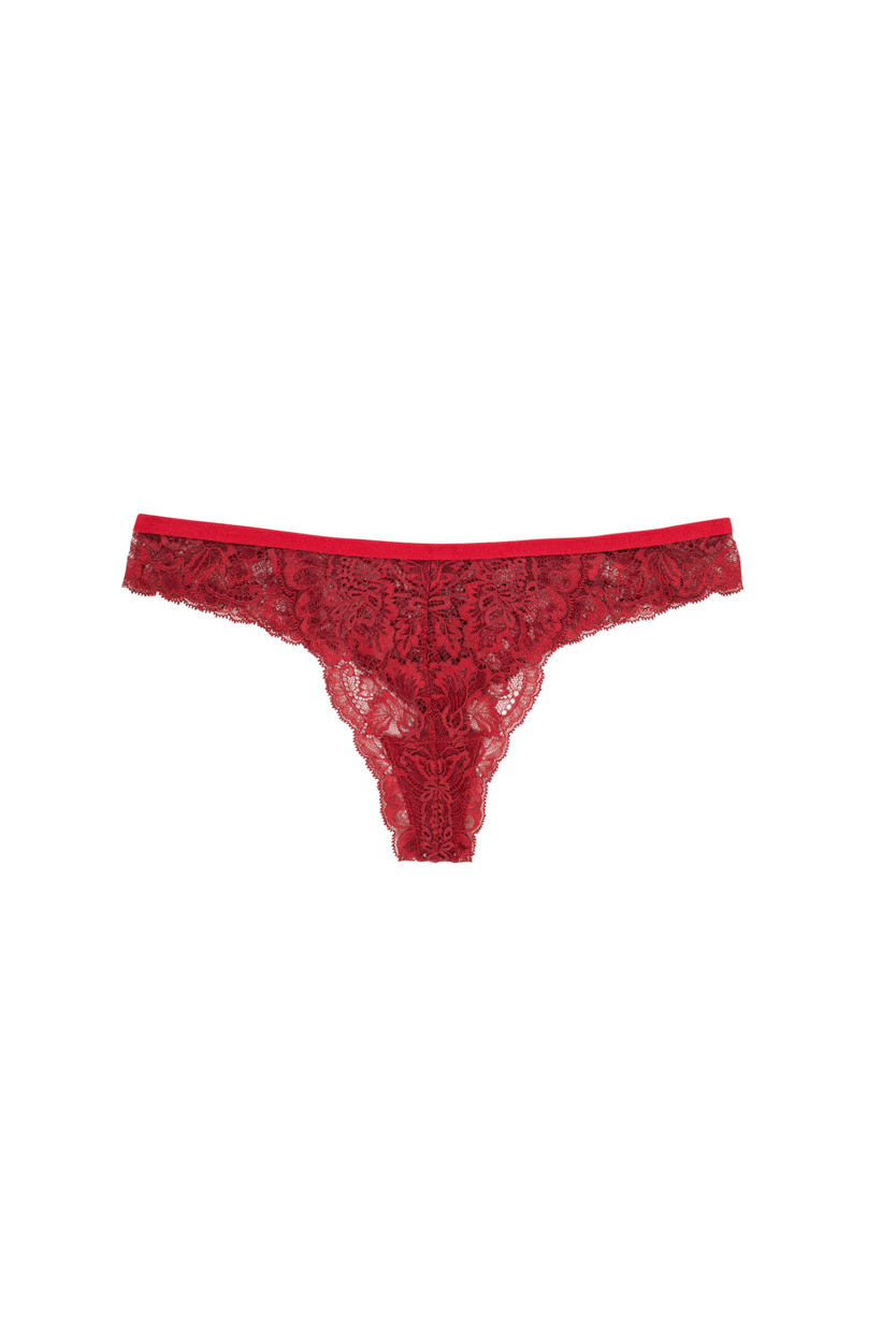 Thong Roxy Deep Red